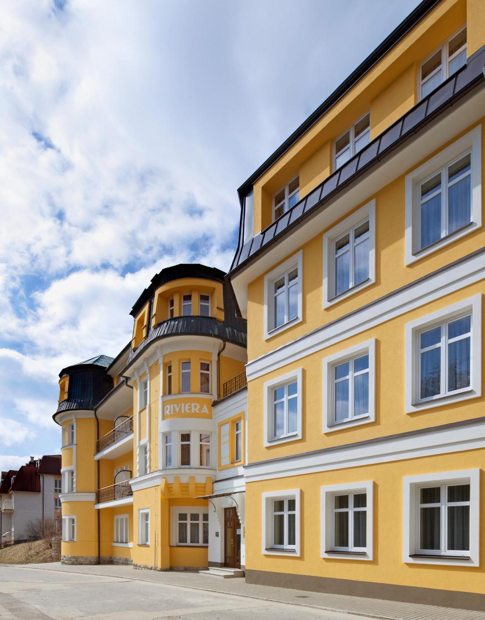 Riviera Hotel Luhačovice Exterior foto